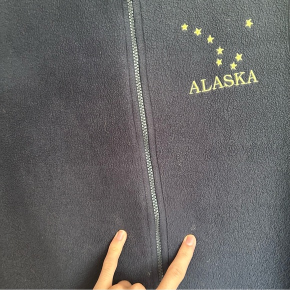 Vintage Alaska Fleece Vest Men’s Large - Picture 4 of 4